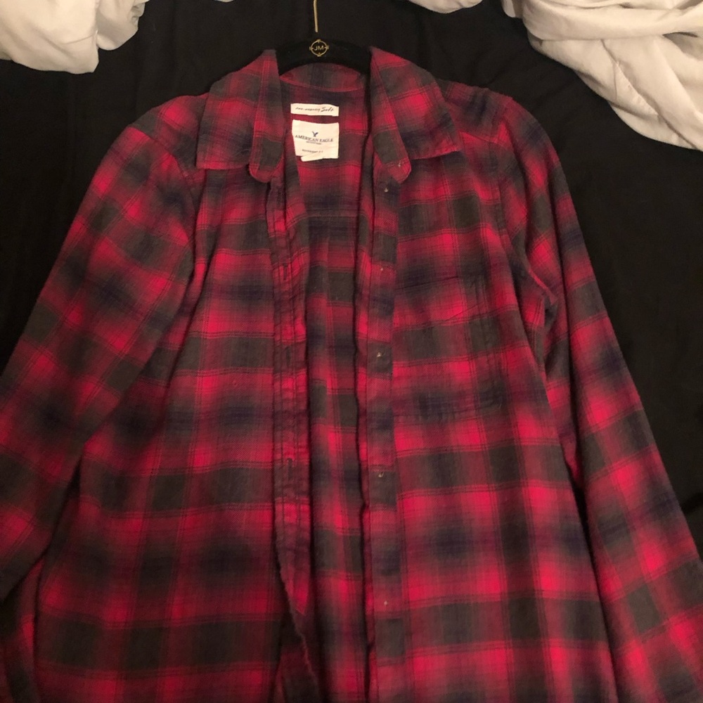 Red and black flannel